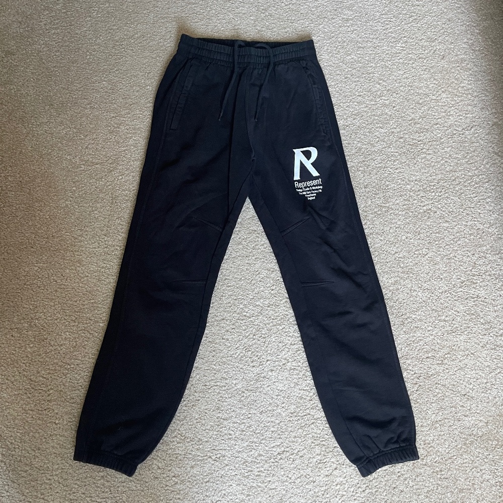 Represent Black Sweatpants (Medium)